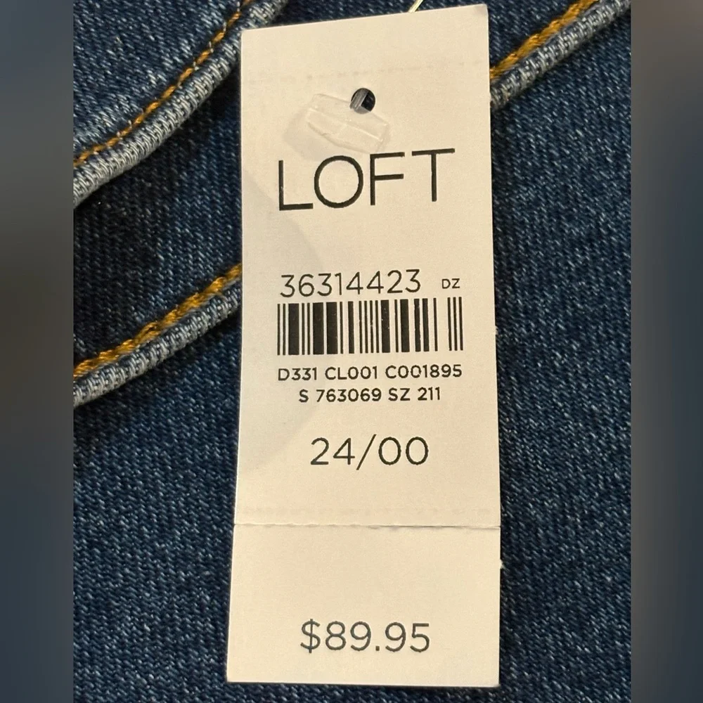 👖🦋LOFT • The Slim jeans • 24 • NWT - Picture 7 of 9